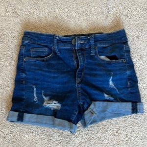 Blue Jean Shorts